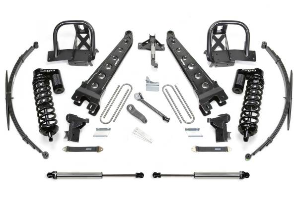 Fabtech - Fabtech Suspension Lift Kit 8" RAD ARM SYS W/DLSS 4.0 C/O& RR DLSS 08-10 FORD F250/350 4WD - K2066DL