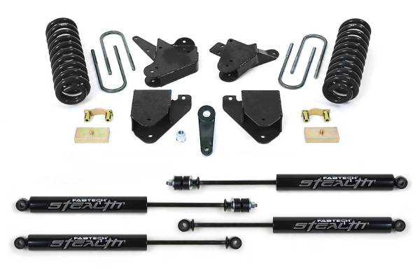Fabtech - Fabtech Suspension Lift Kit 6" BASIC SYS W/STEALTH 99-00 FORD F250/350 2WD W/7.3L DIESEL - K2099M