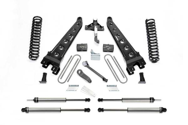 Fabtech - Fabtech Suspension Lift Kit 6" RAD ARM SYS W/COILS & DLSS SHKS 2008-16 FORD F250 4WD - K2119DL