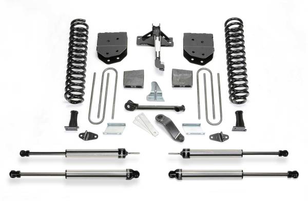 Fabtech - Fabtech Suspension Lift Kit 6" BASIC SYS W/DLSS SHKS 2008-16 FORD F350/450 4WD 8 LUG - K2130DL