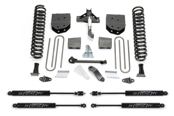 Fabtech - Fabtech Suspension Lift Kit 6" BASIC SYS W/STEALTH 2008-16 FORD F350/450 4WD 8 LUG - K2130M