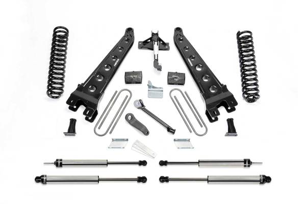 Fabtech - Fabtech Suspension Lift Kit 6" RAD ARM SYS W/COILS & DLSS SHKS 2008-16 FORD F350/450 4WD 8 LUG - K2131DL