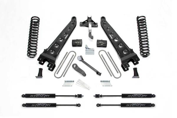 Fabtech - Fabtech Suspension Lift Kit 6" RAD ARM SYS W/COILS & STEALTH 2008-16 FORD F350/450 4WD 8 LUG - K2131M