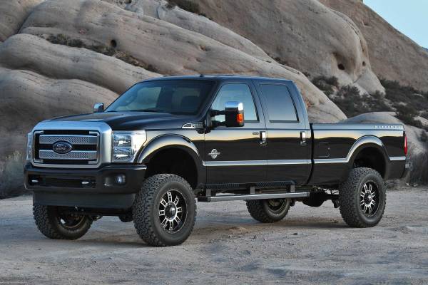 Fabtech - Fabtech Suspension Lift Kit 6" C/O CONV SYS DLSS 4.0 C/O& HOOPS ONLY 2011-16 FORD F250/350/450/550 4WD - K2135DL