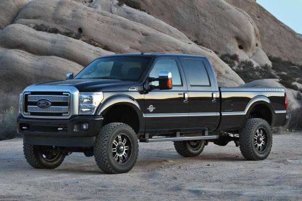 Fabtech - Fabtech Suspension Lift Kit 6" RAD ARM SYS W/DLSS 4.0 C/O& RR DLSS 2011-16 FORD F250 4WD - K2137DL