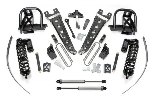 Fabtech - Fabtech Suspension Lift Kit 8" RAD ARM SYS W/DLSS 4.0 C/O& RR DLSS 2011-16 FORD F250 4WD W/O FACTORY OVERLOA - K2139DL