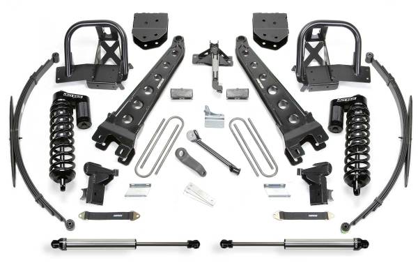 Fabtech - Fabtech Suspension Lift Kit 10" RAD ARM SYS W/DLSS 4.0 C/O & RR DLSS 2011-16 FORD F350 4WD - K2153DL