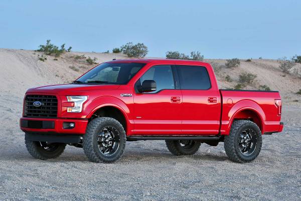 Fabtech - Fabtech Suspension Lift Kit 4" PERF SYS W/ DLSS 2.5 C/O & RR DLSS 2015-20 FORD F150 4WD - K2193DL