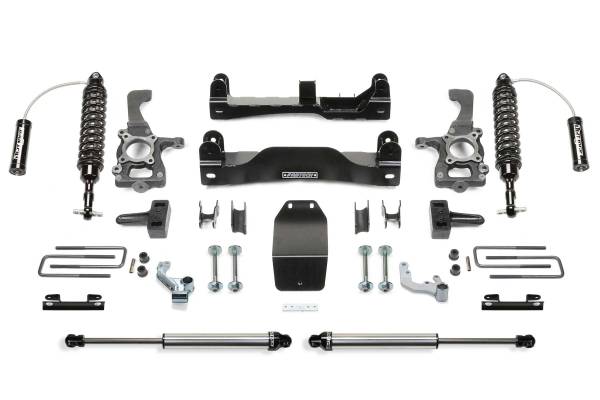 Fabtech - Fabtech Suspension Lift Kit 4" PERF SYS W/ DLSS 2.5 C/O RESI AND RR DLSS 2014 FORD F150 4WD - K2201DL