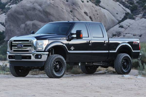 Fabtech - Fabtech Suspension Lift Kit 4" 4LINK SYS W/DLSS 4.0 C/O& RR DLSS 2011-16 FORD F250 4WD - K2205DL