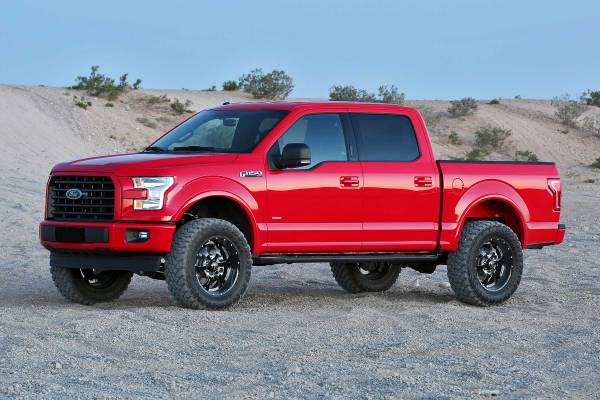 Fabtech - Fabtech Suspension Lift Kit 4" BASIC SYS W/ RR STEALTH 2015-20 FORD F150 2WD - K2258M