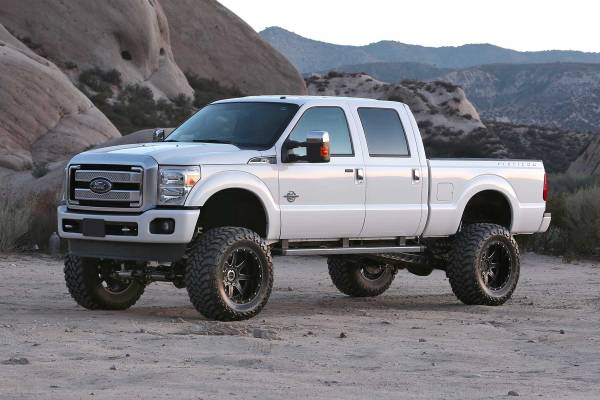 Fabtech - Fabtech Suspension Lift Kit 8" RAD ARM SYS W/ 4.0 R/R & 2.25 2011-16 FORD F250 4WD W/O FACTORY OVERLOAD - K2273DL