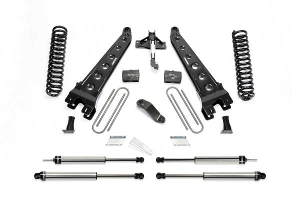 Fabtech - Fabtech Suspension Lift Kit 6" RAD ARM SYS W/COILS & DL SHKS 2017 FORD F450/F550 4WD DIESEL - K2282DL