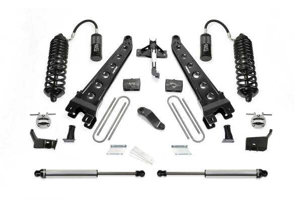 Fabtech - Fabtech Suspension Lift Kit 6" RAD ARM SYS W/ 4.0 & 2.25DL 2017 FORD F450/F550 4WD DIESEL - K2283DL