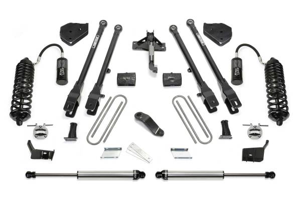 Fabtech - Fabtech Suspension Lift Kit 6" 4LINK SYS W/ 4.0 & 2.25 DL 2017 FORD F450/F550 4WD DIESEL - K2285DL