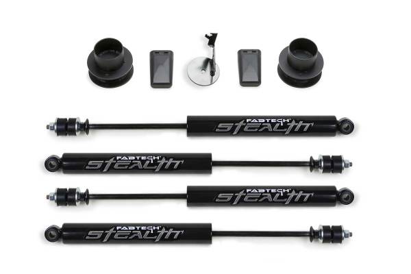 Fabtech - Fabtech Suspension Lift Kit 2.5" COIL SPCR KIT W/STEALTH 2019-21 RAM 2500 4WD - K3191M