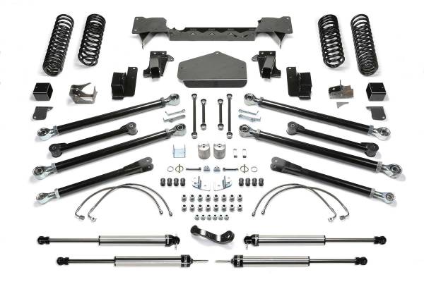 Fabtech - Fabtech Suspension Lift Kit 5" CRAWLER LT W/ DLSS SHKS 2007-18 JEEP JK 2-DOOR - K4072DL