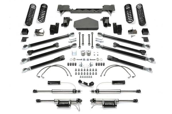 Fabtech - Fabtech Suspension Lift Kit 5" CRAWLER LT W/ DLSS RESI 2007-18 JEEP JK 2-DOOR - K4073DL