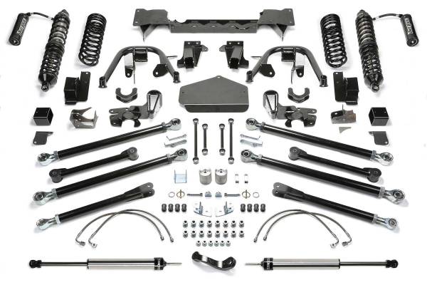 Fabtech - Fabtech Suspension Lift Kit 5" CRAWLER C/O W/ DLSS 2.5 C/O RESI AND RR DLSS 2007-18 JEEP JK 2-DOOR - K4076DL