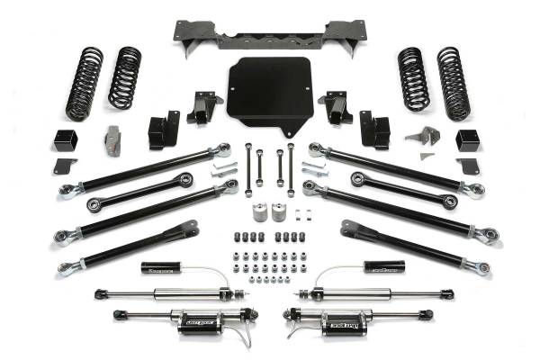 Fabtech - Fabtech Suspension Lift Kit 3" CRAWLER W/ DLSS RESI 2018-22 JEEP JL 4-DOOR - K4132DL