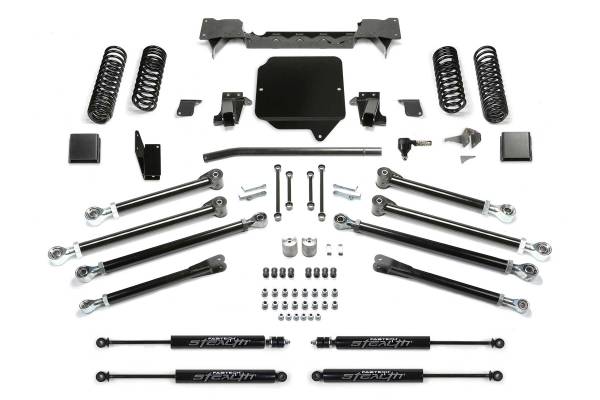 Fabtech - Fabtech Suspension Lift Kit 3" CRAWLER W/ STEALTH 2020-22 JEEP JT 4WD GAS - K4169M