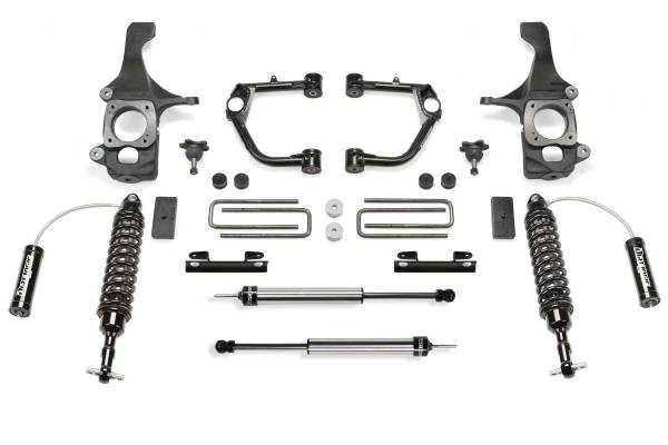 Fabtech - Fabtech Suspension Lift Kit 4" UCA KIT W/ BALL JOINTS W/ DLSS 2.5 C/O RESI & RR DLSS 07-15 TOYOTA TUNDRA 2WD - K7044DL