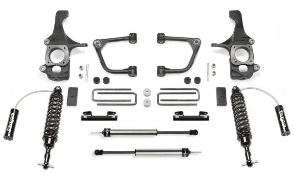 Fabtech - Fabtech Suspension Lift Kit 4" UCA KIT W/UNIBALLS W/ DLSS 2.5 C/O RESI & RR DLSS 07-15 TOYOTA TUNDRA 2WD/4WD - K7045DL