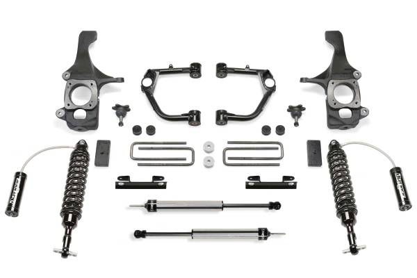 Fabtech - Fabtech Suspension Lift Kit 4" UCA KIT W/ BJS & DLSS 2.5C/O RESI & RR DLSS 2016-21 TOYOTA TUNDRA 2WD/4WD - K7051DL