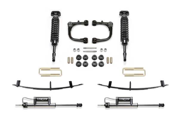 Fabtech - Fabtech Suspension Lift Kit 3" UCA SYS W/ DL 2.5 C/O & RR DL RESI & RR LEAF PACK 15-21 TOY TACOMA 2WD/4WD 6 - K7062DL