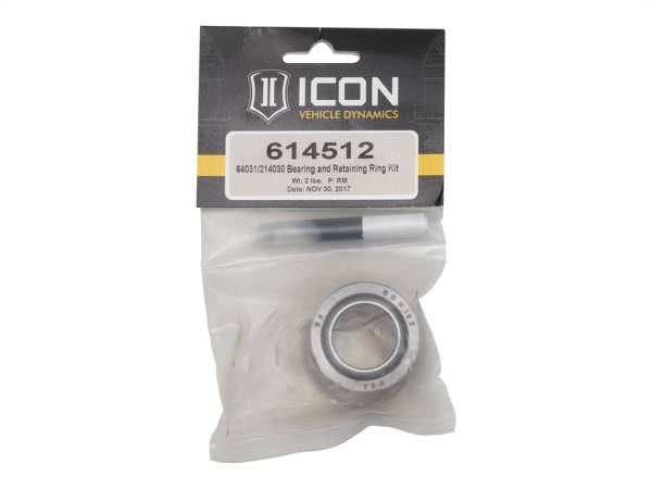ICON Vehicle Dynamics - ICON 64031/214030 Track Bar Bearing & Retaining Ring Kit