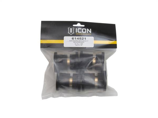 ICON Vehicle Dynamics - ICON (78500) UCA Replacement Bushing & Sleeve Kit, Mfg After 8/2015