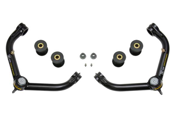 ICON Vehicle Dynamics - ICON 2001-10 GM 2500/3500 HD, Tubular Upper Control Arm Kit w/Delta Joint