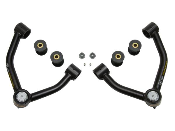 ICON Vehicle Dynamics - ICON 2015-Up Chevy Colorado, Tubular Upper Control Arm Kit w/Delta Joint