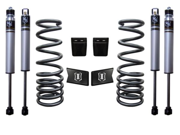 ICON Vehicle Dynamics - ICON 2003-12 Ram 2500/3500 4WD, 2.5" Lift, Stage 1 Suspension System