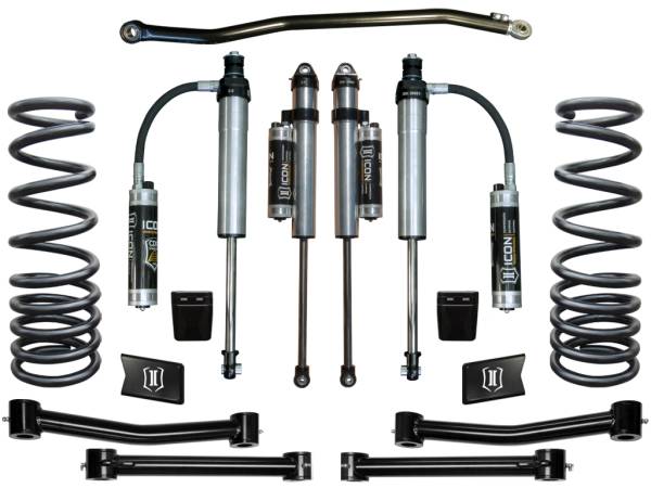 ICON Vehicle Dynamics - ICON 2003-12 Ram 2500/3500 4WD, 2.5" Lift, Stage 5 Suspension System