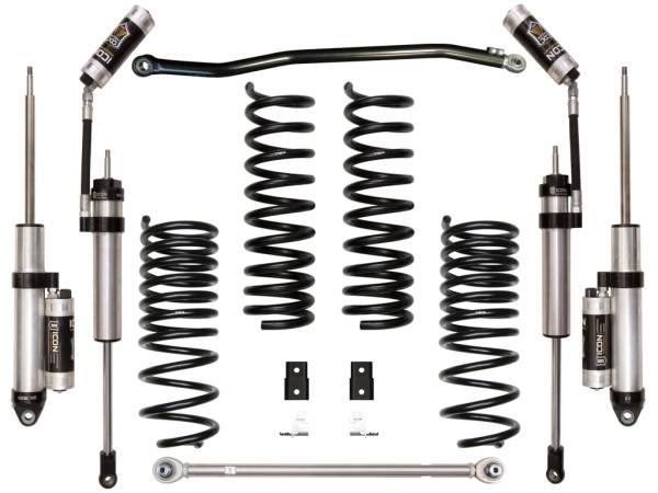 ICON Vehicle Dynamics - ICON 2014-Up Ram 2500 4WD, 2.5" Lift, Stage 4 Suspension System, Coil Spring