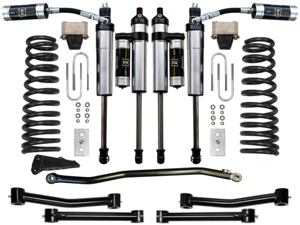 ICON Vehicle Dynamics - ICON 2003-2008 Ram 2500/3500 4WD, 4.5" Lift, Stage 4 Suspension System