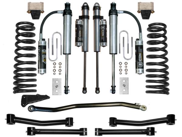 ICON Vehicle Dynamics - ICON 2003-2008 Ram 2500/3500 4WD, 4.5" Lift, Stage 5 Suspension System