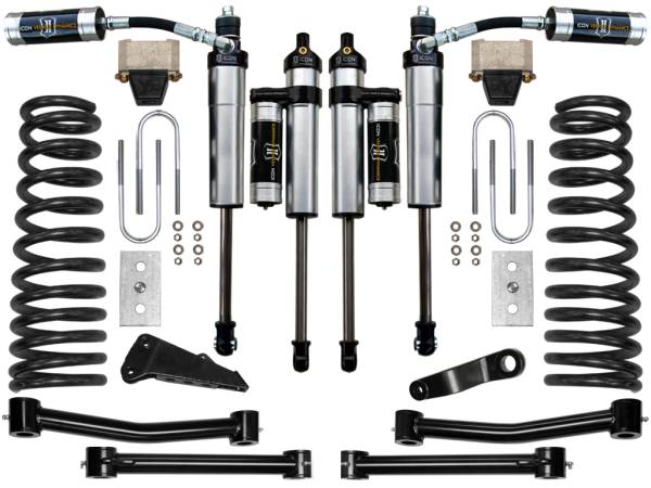 ICON Vehicle Dynamics - ICON 2009-12 Ram 2500/3500, 4.5" Lift, Stage 3 Suspension System