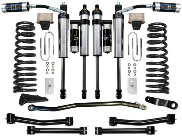 ICON Vehicle Dynamics - ICON 2009-12 Ram 2500/3500, 4.5" Lift, Stage 4 Suspension System