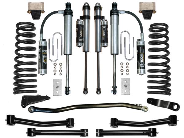 ICON Vehicle Dynamics - ICON 2009-12 Ram 2500/3500, 4.5" Lift, Stage 5 Suspension System