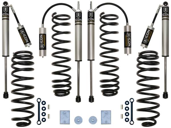 ICON Vehicle Dynamics - ICON 2007-18 Jeep JK Wrangler, 3" Lift, Stage 2 Suspension System