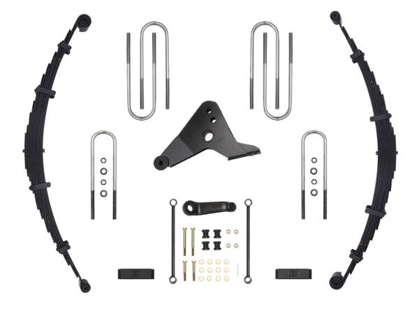 ICON Vehicle Dynamics - ICON 2000-04 Ford F250/F350, 4" Lift Suspension System, Leaf Spring & Block