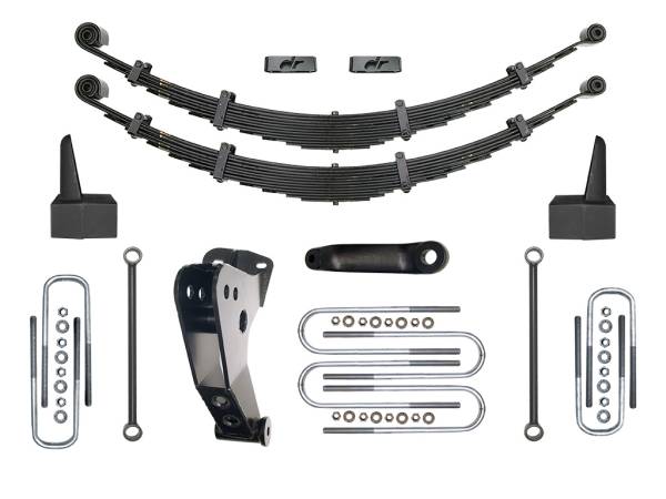 ICON Vehicle Dynamics - ICON 2000-04 Ford F250/F350, 6" Lift Suspension System, Leaf Spring & Block