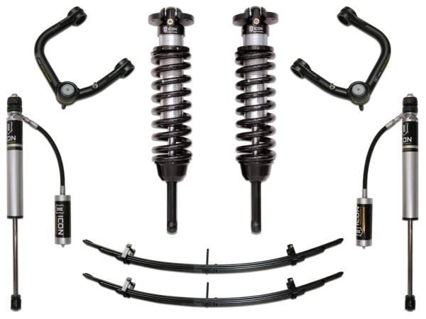 ICON Vehicle Dynamics - ICON 05-15 Tacoma 0-3.5" / 16-Up 0-2.75" Stage 3 Suspension System, Tubular UCA