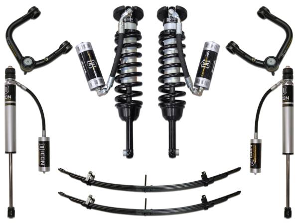 ICON Vehicle Dynamics - ICON 05-15 Tacoma 0-3.5" / 16-Up 0-2.75" Stage 4 Suspension System, Tubular UCA