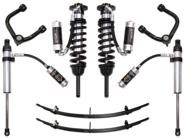 ICON Vehicle Dynamics - ICON 05-15 Tacoma 0-3.5" / 16-Up 0-2.75" Stage 6 Suspension System, Tubular UCA