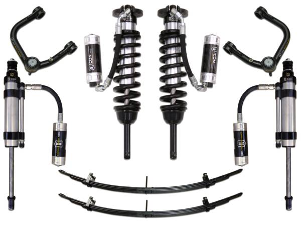 ICON Vehicle Dynamics - ICON 05-15 Tacoma 0-3.5" / 16-Up 0-2.75" Stage 7 Suspension System, Tubular UCA