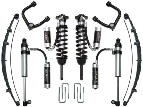 ICON Vehicle Dynamics - ICON 05-15 Tacoma 0-3.5" / 16-Up 0-2.75", Stage 9 Suspension System, Tubular UCA