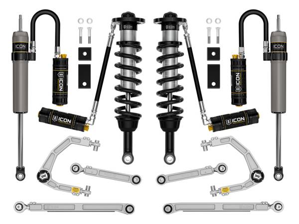 ICON Vehicle Dynamics - ICON 22-23 Toyota Tundra 1.25-3.5" Lift, Stage 10, 2.5 Suspension System, Billet